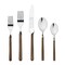 Mepra Fantasia Flatware Set - 5 Pieces - Tobacco 10M622005 - alternate 1