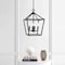 Jonathan Y Pagoda 12" 4-Light Classic Traditional Metal Cage Lantern LED Pendant, Oil Rubbed Bronze JYL7436A - alternate 2