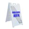 Signmission Paddleboard Rental, A-Frame & 2 Decals Installed, Heavy-Duty Plastic Frame SBHD-D-2436-Paddleboard Rental - alternate 1