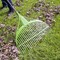 Ames 26 in Leaf Rake, Poly Basket Head, Steel Handle, Cushion Grip 2915806 - alternate 2