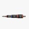 Malco C-RHEX 7-in-1 Flip Bit Set, #2 Robertson Square Model with 1/4 -5/16 in, 3/8 -7/16 in, 1/2 -9/16 in MTS2A - alternate 1