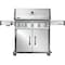 Napoleon Rogue PRO 625 Series Gas Grill with Infrared Side Burner, 60,000 Btu, Propane, 5-Burner RP625SIBPSS-2 - alternate 1