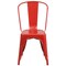 Flash Furniture Red Metal Indoor-Outdoor Stackable Chair CH-31230-RED-GG - alternate 2