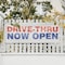 Signmission Drive Thru Now Open, 48 Inch x 120 Inch, Vinyl Banner B-120-30549 - alternate 2