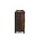 Homeroots 84in Dark Brown Distressed Reclaimed Wood Paneled Sideboard with Six Doors 521423 - alternate 2