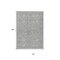 Homeroots 10' X 14' Gray And Ivory Geometric Washable Indoor Outdoor Area Rug 612135 - alternate 4