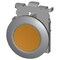 Siemens Pushbutton, 30 mm, round, metal, matte, amber, front ring 3SU1060-0JB00-0AA0-ZY19 - alternate 2