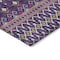 Homeroots 3' X 5' Purple Pink And Yellow Tribal Washable Indoor Outdoor Area Rug 582584 - alternate 2
