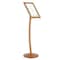 M&T Displays Pedestal Sign Holder Restaurant Menu Board Floor Standing 11 x 17 Copper UCUMB10517X2000 - alternate 2