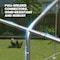 Wrightmaster 9.8 ft. x 6.5 ft. x 6.5 ft.  Large Metal Chicken Coop w/ Waterproof and Anti-Ultraviolet Cover ZR-5505P437798 - alternate 2