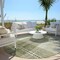 Homeroots 8' Artichoke Green Brown And Ivory Round Plaid Washable Indoor Outdoor Area Rug 596305 - alternate 2