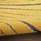 Homeroots 6' X 9' Orange Green And Blue Indoor Outdoor Area Rug 527627 - alternate 2