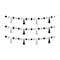 Teacher Created Resources Black and White Pom-Poms and Tassels Garland, 3PK TCR8902 - alternate 1