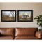 Homeroots Set Of Two Country Roads 3 Black Framed Print Wall Art, 2PK 405704 - alternate 2