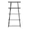 Homeroots 70" Black Metal and Glass Five Tier Etagere Bookcase 527577 - alternate 3