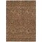 Homeroots 5' X 8' Brown Red And Green Floral Washable Indoor Outdoor Area Rug 604608 - alternate 2