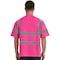 Protectx Short Sleeve T-Shirt, Polyester, Pink, M, 3 PK ST-150SS1-PK-M-03 - alternate 2