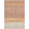 Homeroots 9' X 12' Salmon Striped Washable Indoor Outdoor Area Rug 608516 - alternate 2