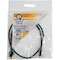 Pyle Pyle 4 Pieces Safety Yellow No Parking Barricade Tape Set - 656 Foot Long for Roadworks & Events PHAA3 - alternate 2