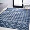 Jonathan Y Peralta Moroccan Diamond Navy 5 ft. x 8 ft. Indoor/Outdoor Area Rug IBZ103B-5 - alternate 2