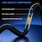Maximm 25ft 14AWG Low Profile Flat Plug Extension Cord, 3-Prong, Black IGR-14-P030P-05H-25BK - alternate 2