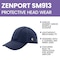 Zenport Protective Head Wear Baseball Style Vented Bump Cap, Blue SM913 - alternate 2