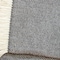 Homeroots Dark Grey and White Dreamy Soft Herringbone Throw Blanket 474023 - alternate 2