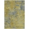 Homeroots 8' X 10' Gold Green And Gray Abstract Washable Indoor Outdoor Area Rug 603590 - alternate 3