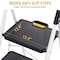 Wrightmaster 4.1 ft. Metal Lightweight Step Ladder, 9 ft. Reach, with Safety Lock Design 800 lbs. Load Capacity ZOR-WK24-4-W-DF - alternate 2