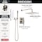 Delta Modern: Monitor 14 Series Shower with Raincan, Hand Shower & Rough Valve 342701-SP - alternate 2