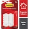 Command Medium Wire Hooks White 2 Hooks 4 Strips 17068ES-2PK - alternate 1