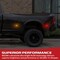Recon 10-14 RAM DUALLY FENDER LENSES 2 RED/2 AMBER LED LIGHTS SMOKE LENS BLA 264137BK - alternate 2