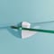 Dolle Scoop 3 in. H X 1 in. W X 2.5 in. D White Metal Shelf Clips 16849 - alternate 2