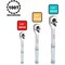 Neiko Ratchet-Wrench Set, 0.25 in, 0.375 in, and 0.5 in Drives, 3 Piece Set 03000A - alternate 3