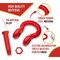 Mytee Products 1-1/2 inAnchor Shackle Forged Carbon Steel w/Safety Screw Pin 34,000lbs WLL, 2PK SHACKLE-ANCHOR-BT-112x2 - alternate 2