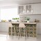 Homeroots 4" x 4" Pink And Green Vinyl Arabesque Peel And Stick Removable Tiles 572041 - alternate 2