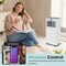 Serenelife 8,000 BTU Portable Air Conditioner and Heater, Small AC with Dehumidifier and Fan, Wifi Function SLPACHT85W - alternate 2