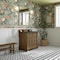 James Martin Vanities Brookfield 36 in. Single Vanity, Pecan w/3 CM Charcoal Soapstone Silestone Top 547-V36-PCN-3CSP - alternate 2
