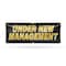 Signmission Under New Management, 24 Inch x 72 Inch, Vinyl Banner B-72-30898 - alternate 1