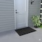 Southern Oaks Black 21in x 36in Dual Rib Door Mat 27389 - alternate 2