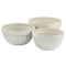 Martha Stewart 3 Piece Stoneware Bowl Set in Beige 128876.03 - alternate 1