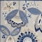 Homeroots 4' X 6' Blue And Gray Floral Indoor Outdoor Area Rug 546838 - alternate 2