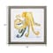 Homeroots 23" X 23" Woodtoned Frame Sea Creature Octopus 365575 - alternate 2