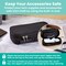 Its Academic Locking Pencil Case, For Office & School Supplies, Travel Organizer Bag, 2-Pack 24371-BK-2PK - alternate 2