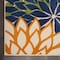 Homeroots 10' X 14' Blue And Green Indoor Outdoor Area Rug 521639 - alternate 2