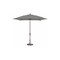 Treasure Garden 7.5 ft Square Patio Umbella, aluminum, fiberglass ribs, outdoor, Kinzie Coal Stripe UM847SQ-00 6668 Kinzie Coal Stripe - alternate 1