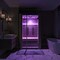 Saunaspa Yoga Sauna 2-Person Infrared Indoor Hemlock Wood Sauna with Removable Bench, and Floor Heating MNSC0023-2PFS - alternate 2