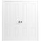 Vdomdoors Sliding Closet Double Bi-fold Doors, Mela 7001 White Silk, Sturdy Tracks Moldings Trims Hardware Se MELA7001DBF-WS-96 x 84 (4* 24x84) - alternate 1