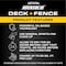Rust-Oleum Deck and Fence Protective Stain and Sealer Turbo Spray, Natural, 24 oz 392993 - alternate 2