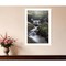 Homeroots Ricketts Waterfall White Framed Print Wall Art 530011 - alternate 2